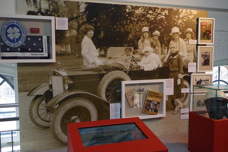 Präsentation auf der Dauerausstellung