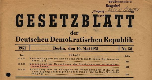 Gesetzblatt